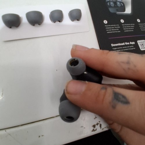 SKULLCANDY MOD TRUE WIRELESS BLUETOOTH EARBUDS - 34 HOURS TOTAL BATTERY LIFE - TRUE BLACK (MODEL: S2FYW-P740) image 4