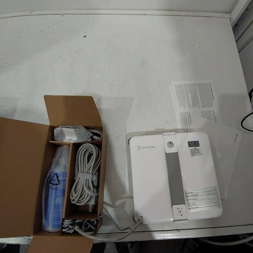 ECOVACS WINBOT MINI 2 WINDOW CLEANING ROBOT WITH DUAL CROSS WATER SPRAY - MAX SUCTION POWER 8000PA - WHITE - (MODEL:WG853-15) image 3