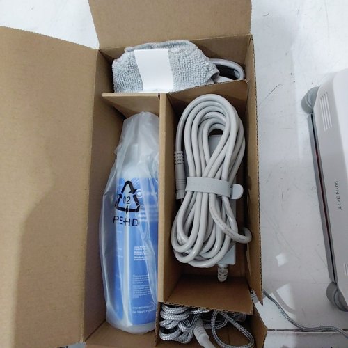 ECOVACS WINBOT MINI 2 WINDOW CLEANING ROBOT WITH DUAL CROSS WATER SPRAY - MAX SUCTION POWER 8000PA - WHITE - (MODEL:WG853-15) image 4