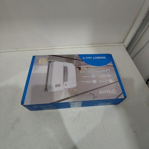 ECOVACS WINBOT MINI 2 WINDOW CLEANING ROBOT WITH DUAL CROSS WATER SPRAY - MAX SUCTION POWER 8000PA - WHITE - (MODEL:WG853-15) image 5