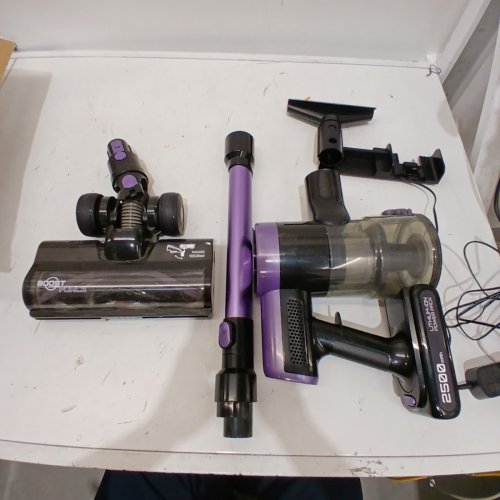 LIGHTWEIGHT 4-IN-1 STICK VACUUM CLEANER WITH LED HEADLIGHTS 120V- BLACK/PURPLE (MODEL: A27) image 3