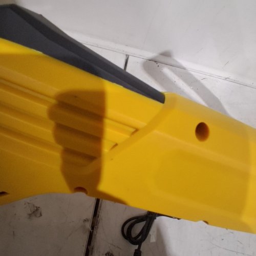 YSMJ CORDLESS ELECTRIC SHOW SHOVEL WITH ADJUSTABLE DIRECTIONAL PLATE AND SKIS FOR EASIER MOVEABILITY WITH 2 BATTERIES AND CHARGER - 14"W, 40V, 30 MIN RUNTIME PER BATTERY - YELLOW (MODEL: CX-SXJ02) image 7