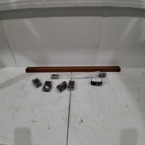 INGENUITY THE STAIRWAY+ SERIES BANISTER TO BANISTER GATE MOUNTING KIT - FOR 37” GATES - DARK WOOD (MODEL: 27573) image 2