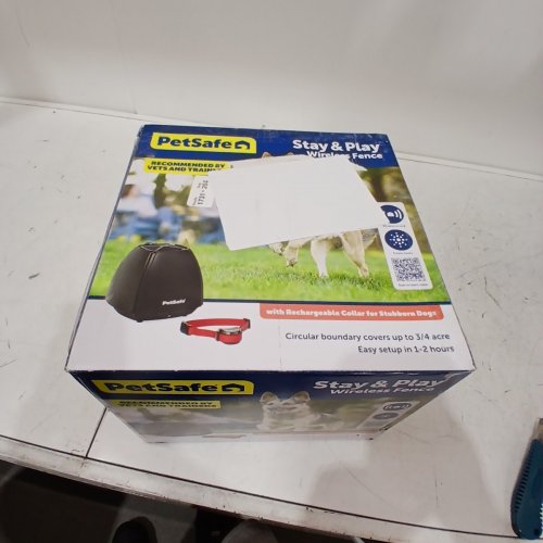 PETSAFE STAY + PLAY WIRELESS FENCE, COVERS UP TO 3/4 ACRE, FOR DOGS AND CATS OVER 2.3 KG, WATERPROOF AND RECHARGEABLE, WITH TONE AND STATIC STIMULATION (PIF00-13663) image 3