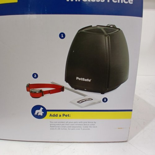 PETSAFE STAY + PLAY WIRELESS FENCE, COVERS UP TO 3/4 ACRE, FOR DOGS AND CATS OVER 2.3 KG, WATERPROOF AND RECHARGEABLE, WITH TONE AND STATIC STIMULATION (PIF00-13663) image 4