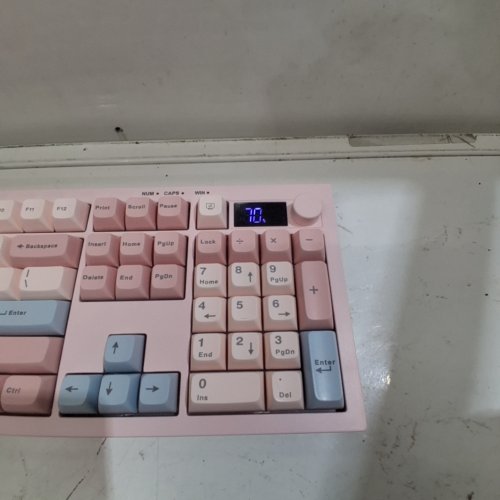EPOMAKER AULA S102 PRO WIRED RGB BACKLIT GAMING KEYBOARD - PINK/BLUE image 2