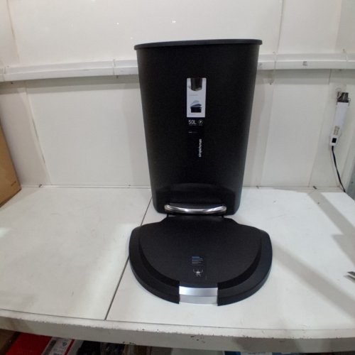 SIMPLEHUMAN SEMI-ROUND TRASH CAN - 50L - BLACK (MODEL: CW1355) image 2
