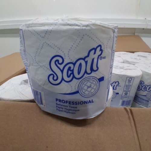 80PK SCOTT PROFESSIONAL 100% RECYCLED FIBER TISSUE (MODEL: 13217) image 3