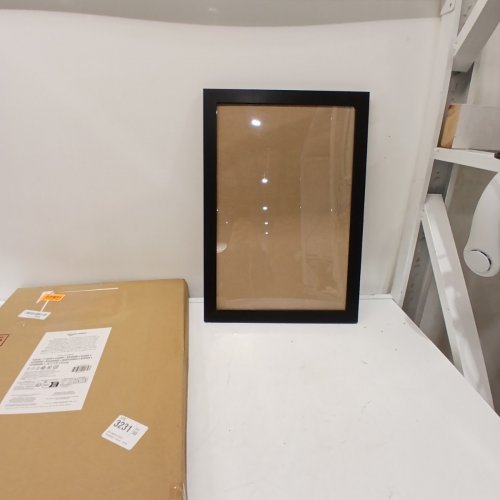 AMAZON BASICS WOOD POSTER RECTANGULAR FRAME - 12" X 18" - BLACK image 2