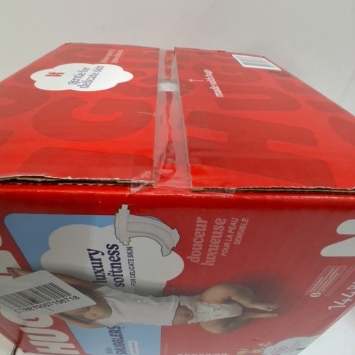 144PK HUGGIES LITTLE SNUGGLERS DISPOSABLE BABY DIAPERS - NEWBORN (10LBS MAX) image 3