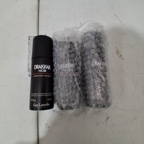 3 GUY LAROCHE DRAKKAR NOIR DEODORANT SPRAY - 3.4OZ image 3