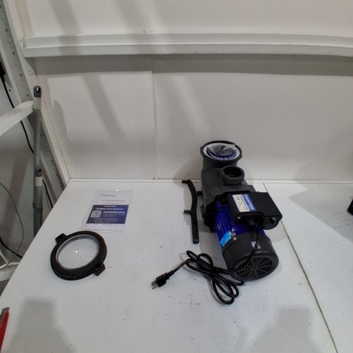 AQUASTRONG IN/ABOVE GROUND POOL PUMP- 1.5HP - LIGHT BLUE- (MODEL: PSP150-HV) image 3