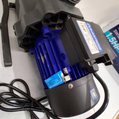 AQUASTRONG IN/ABOVE GROUND POOL PUMP- 1.5HP - LIGHT BLUE- (MODEL: PSP150-HV) image 4