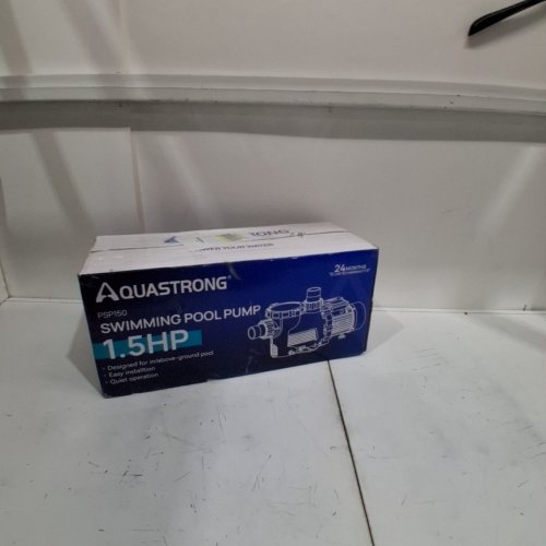 AQUASTRONG IN/ABOVE GROUND POOL PUMP- 1.5HP - LIGHT BLUE- (MODEL: PSP150-HV) image 8