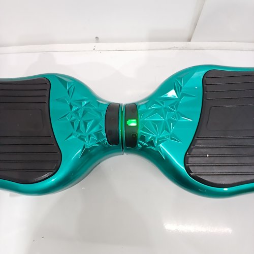 KIDS HOVERSTAR ELECTRIC BLUETOOTH HOVERBOARD WITH LED WHEELS & BUILT IN SPEAKERS- 165LB MAX CAP -TEAL (MODEL: LBW30) image 2