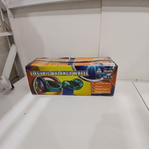KIDS HOVERSTAR ELECTRIC BLUETOOTH HOVERBOARD WITH LED WHEELS & BUILT IN SPEAKERS- 165LB MAX CAP -TEAL (MODEL: LBW30) image 5