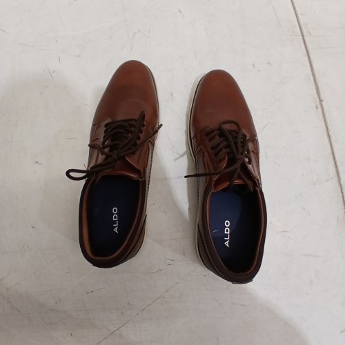 MENS ALDO CASUAL HYBRID DRESS SHOE - SIZE 10 - BROWN (STYLE: 1988328) image 2