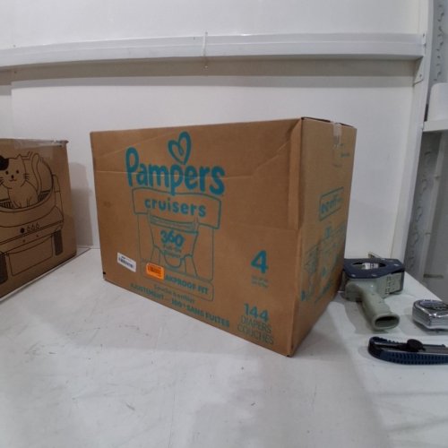 144PK PAMPERS CRUISERS 360° WITH STRETCHY WAISTBAND - SIZE 4 image 2