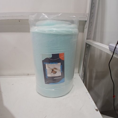 LINENSPA MEMORY GEL INFUSED COOLING FOAM MATTRESS TOPPER - 3" X 75" X 57-QUEEN- BLUE image 3
