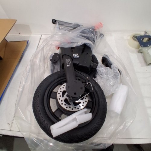 5TH WHEEL ELECTRIC BALANCE BIKE 12" TIRES, 24 V - BLACK / ORANGE - (MODEL: KB09) image 2