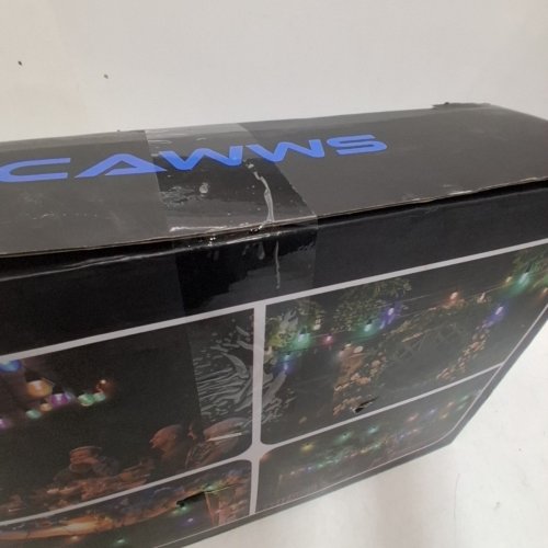 CAWWS COLOUR CHANGING OUTDOOR LED STRING LIGHTS WITH REMOTE & APP CONTROLS - 50FT - BLACK image 3