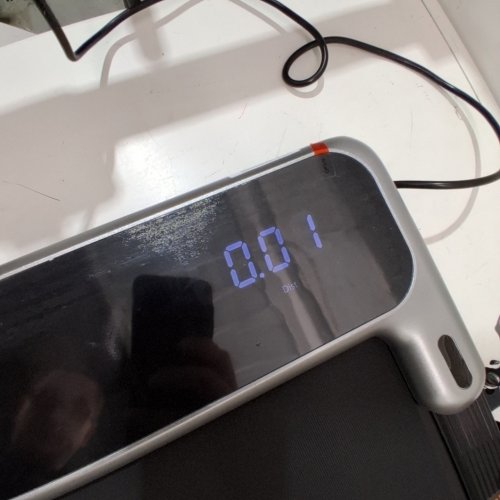 VIAMOTION 2-IN-2 FOLDING TREADMILL WITH INCLINE AND REMOTE- BLACK / SILVER (MODEL: ZF-030706) image 2