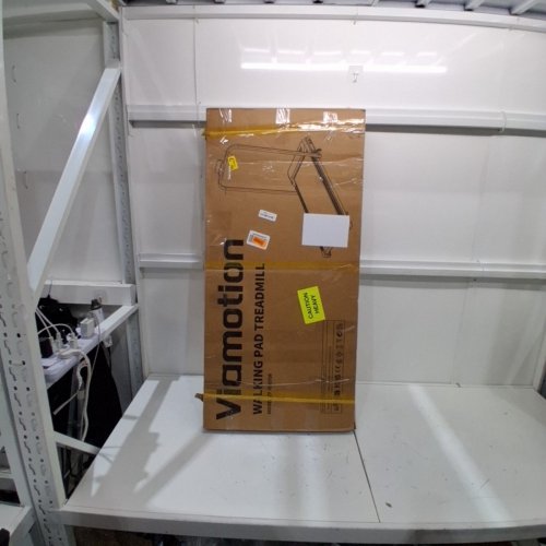 VIAMOTION 2-IN-2 FOLDING TREADMILL WITH INCLINE AND REMOTE- BLACK / SILVER (MODEL: ZF-030706) image 6