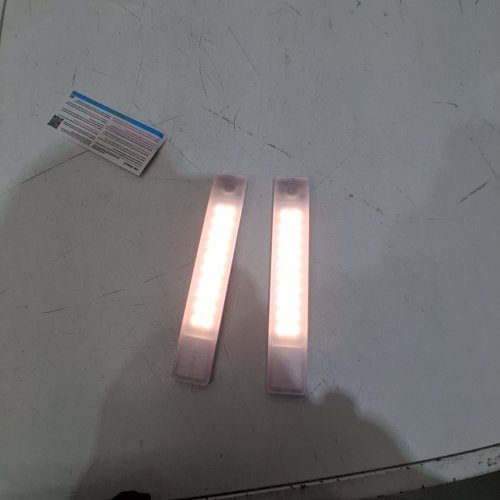 2PK RECHARGEABLE MOTION SENSOR LED LIGHTS - 8" - WARM WHITE (MODEL: XGCL-25A) image 2