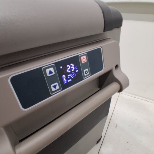 EUHOMY ELECTRIC COOLER REFRIGERATOR FRIDGE/FREEZER WITH APP CONTROL - 55L CAP - 12V - BLACK/GREY (MODEL: CF001-55GR-CAEH) image 2