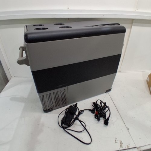 EUHOMY ELECTRIC COOLER REFRIGERATOR FRIDGE/FREEZER WITH APP CONTROL - 55L CAP - 12V - BLACK/GREY (MODEL: CF001-55GR-CAEH) image 3