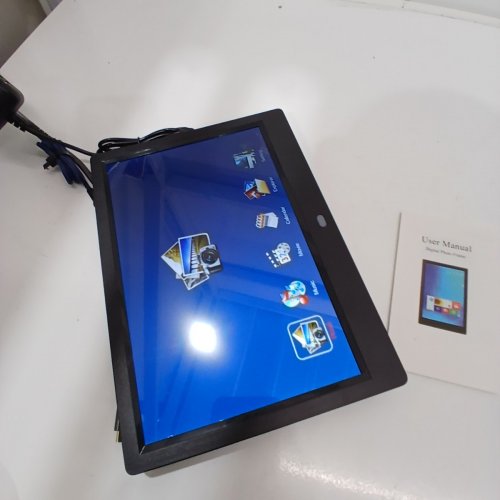 DIGITAL ELECTRONIC VIDEO PHOTO FRAME - 9.5" X 7" - BLACK image 4