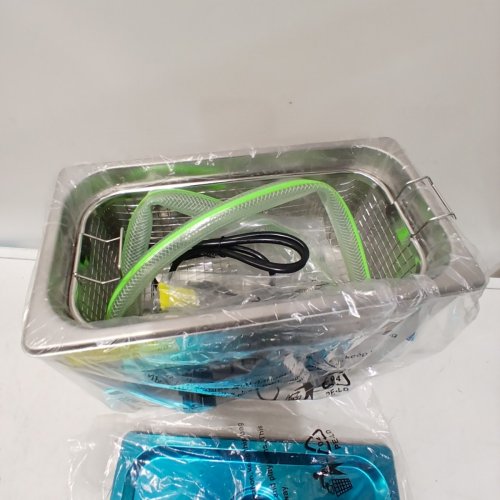 CREWORKS ULTRASONIC CLEANER - 6 L, 180W - STAINLESS STEEL (MODEL: JX-031) image 3