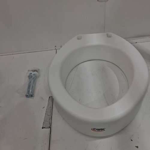 CAREX HEALTH BRANDS 3.5" TOILET SEAT ELEVATOR - ELONGATED image 2