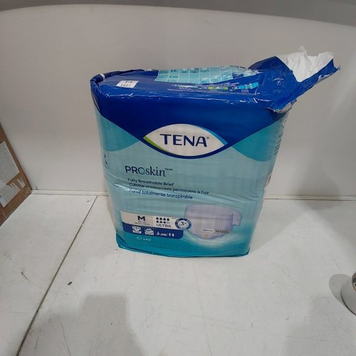 40PK UNISEX TENA PROSKIN FULLY BREATHABLE BRIEF - MEDIUM - WHITE image 3