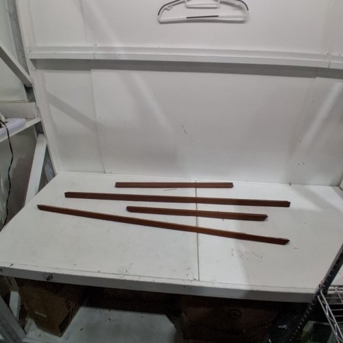 HISENSE CANVAS TV FRAME - FITS 55" TV - WALNUT (MODEL: FRM55S7MWLN24) image 2