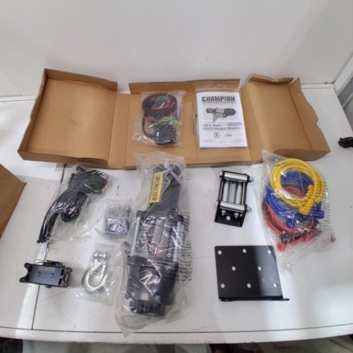 CHAMPION POWER EQUIPMENT WIRELESS REMOTE POWER WINCH KIT 4500LB (M#14560) image 2