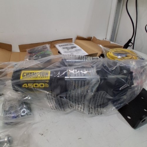 CHAMPION POWER EQUIPMENT WIRELESS REMOTE POWER WINCH KIT 4500LB (M#14560) image 3