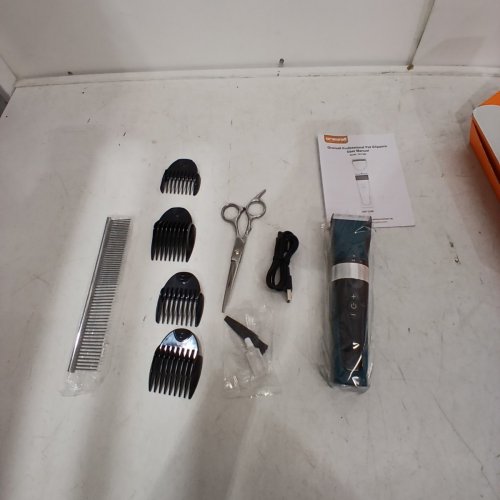 ONEISALL CORDLESS LOW NOISE CAT GROOMING CLIPPER FOR MATTED LONG HAIR - 5-SPEED - GREEN (MODEL: YP-7268). image 2