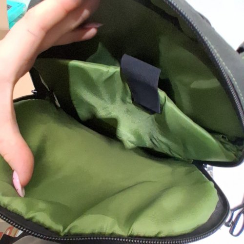 TARGUS SPRUCE ECOSMART TRAVEL AND TSA CHECKPOINT-FRIENDLY BACKPACK-FOR 17-INCH LAPTOP 27L -BLACK/GREEN- (MODEL:TBB019US) image 3