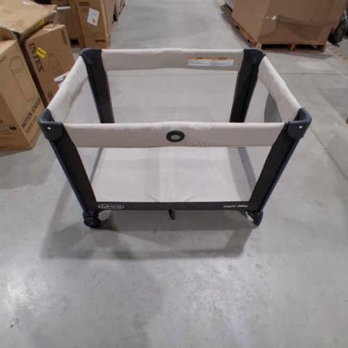 GRACO PACK N' PLAY PORTABLE FOLDABLE PLAYARD - OAKLEY BLACK/WHITE (MODEL: 2084226) image 4