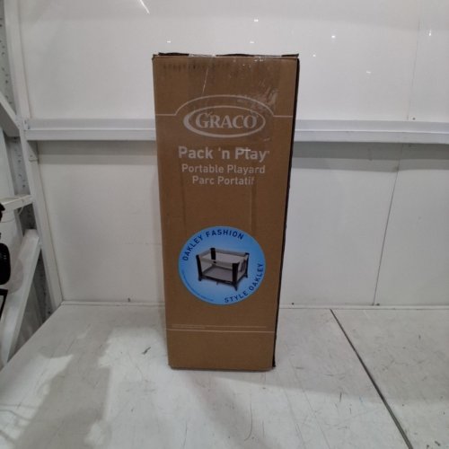 GRACO PACK N' PLAY PORTABLE FOLDABLE PLAYARD - OAKLEY BLACK/WHITE (MODEL: 2084226) image 8