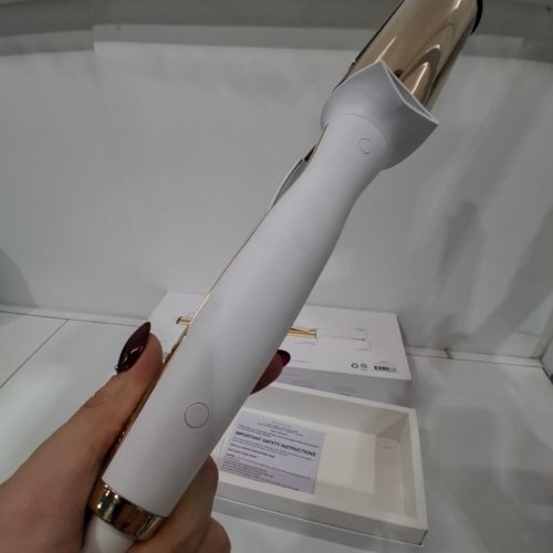 KRISTIN ESS SOFT BEND CURLING IRON - 2" - WHITE AND GOLD (MODEL: KES0193A) image 4