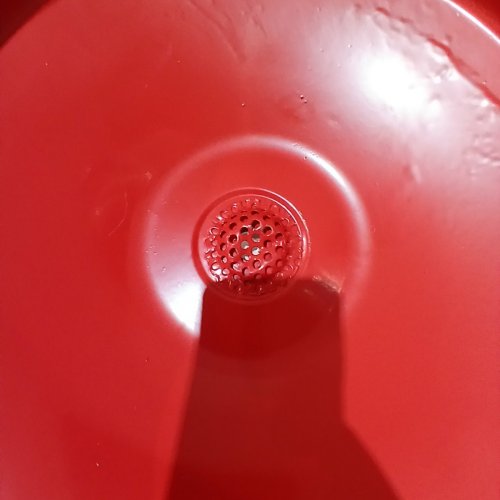 PORTABLE ADJUSTABLE FUNNEL HEIGHT OIL DRAIN CONTAINER EXTRACTOR WITH PRESSURE REGULATING VALVE - 20GAL CAP - RED (MODEL: 917-02) image 5