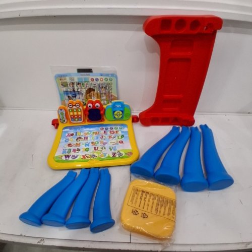 VTECH KIDS BATTERY POWERED TOUCH & LEARN ACTIVITY DESK DELUXE - MULTICOLOUR (MODEL: 1948) image 3