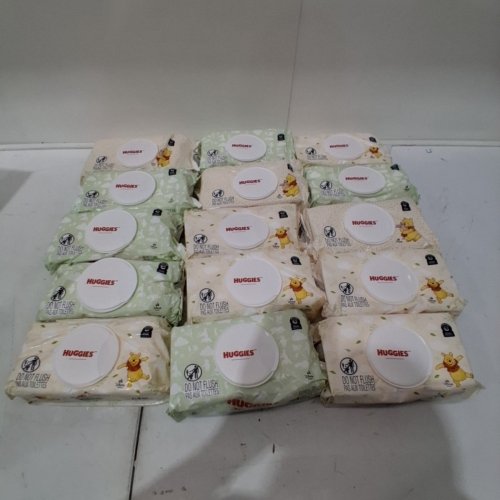 960PK HUGGIES NATURAL CARE DISNEY THEMED SENSITIVE UNSCENTED BABY WIPES - 64 PER PACK image 2