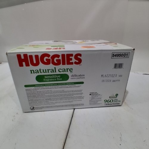 960PK HUGGIES NATURAL CARE DISNEY THEMED SENSITIVE UNSCENTED BABY WIPES - 64 PER PACK image 3