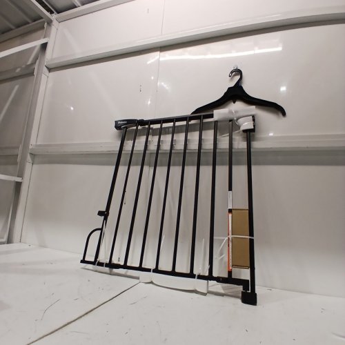 BABELIO HARDWARE MOUNTED SAFETY GATE - 29"-43" X 30" - BLACK (MODEL: BEBAM63) image 2