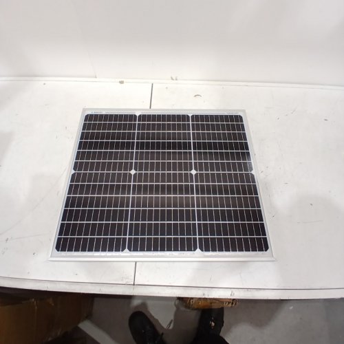 RENOLOGY 50 WATT 12 VOLT MONOCRYSTALLINE SOLAR PANEL, 20" X 23" (NEW EDITION) (MODEL: RNG-50D-SS) image 2