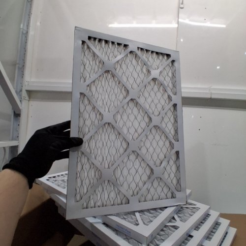 6PK BOOGUAN PLEATED AC FURNACE AIR FILTER - 14''X20''X1''- WHITE (MODEL: MERV11) image 3