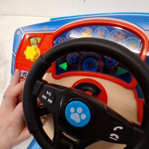 MELISSA & DOUG PAW PATROL RESCUE MISSION WOODEN DASHBOARDKIDS ACTIVITY BOARD - 3+Y - BLUE/RED (MODEL:33275) image 2